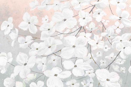 Bringing in Blossoms Blush by James Wiens art print