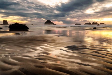 Pacific Low Tide by Andy Amos art print