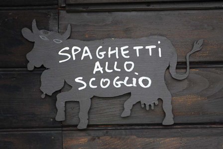 Spaghetti Allo Scoglio by Anna Coppel art print