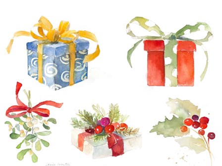 Christmas Presents by Lanie Loreth art print