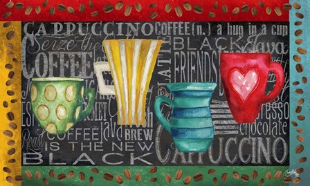 Coffee of the Day by Elizabeth Medley art print