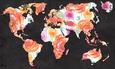 World Florals by Elizabeth Medley art print