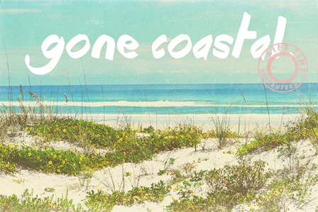 Gone Coastal by Gail Peck art print