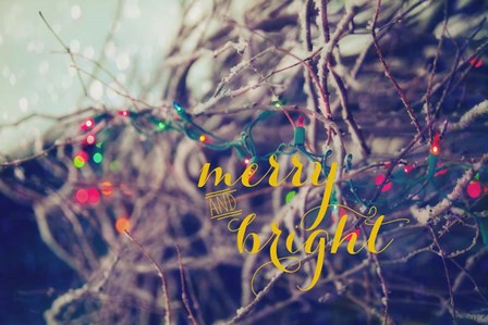 Merry and Bright by Kelly Poynter art print