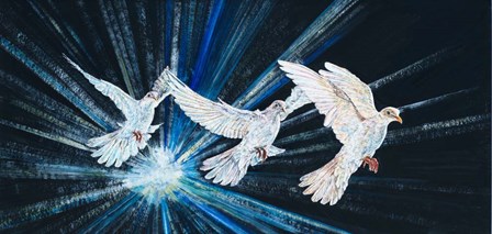 Three Spirits by James Redding art print