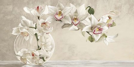 Orchid Arrangement I by Remy Dellal art print