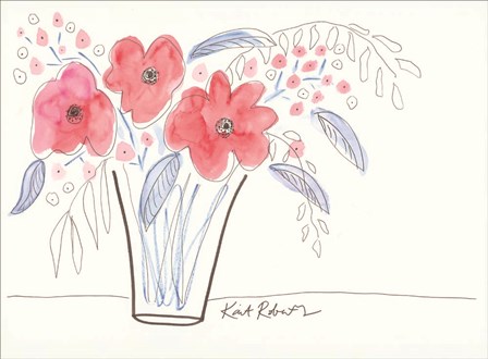 July Blooms by Kait Roberts art print
