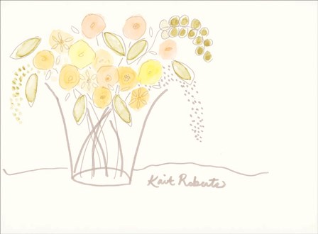 Miniature Blooms by Kait Roberts art print