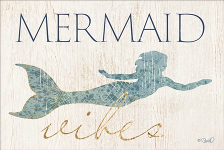 Mermaid Wishes by Kate Sherrill art print