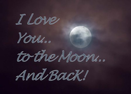 Moon and Back by Larry McFerrin art print