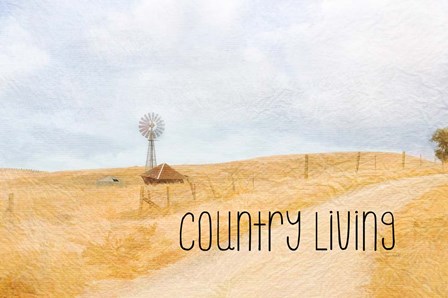 Country Living by Ramona Murdock art print