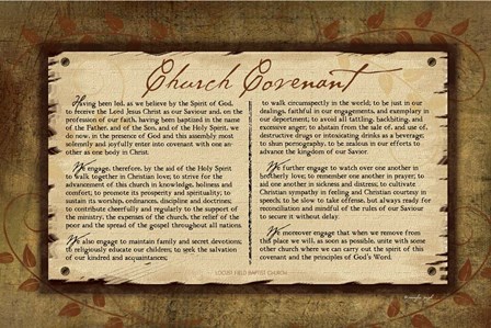 Church Covenant II by Jennifer Pugh art print