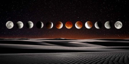 Blood Moon Eclipse by Dale O’Dell art print
