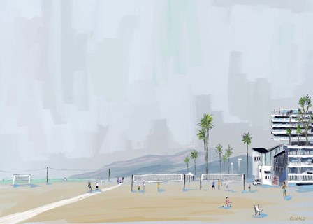 Annenberg Beach House by Pete Oswald art print