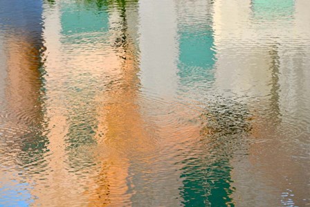 Reflection on the Iowa River No. 2 by Ulpi Gonzalez art print