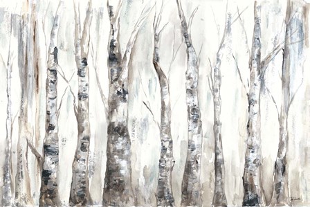 Winter Aspen Trunks Neutral by Tre Sorelle Studios art print