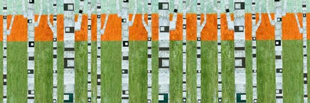 Birches in Spring by Michelle Calkins art print