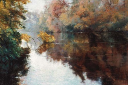 Branch on the Charles by Esther Engelman art print