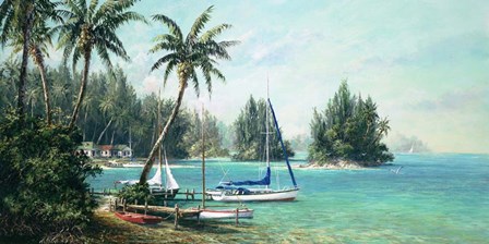 Island Cove by Art Fronckowiak art print