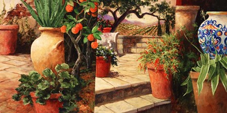 Turo Tuscan Orange by Art Fronckowiak art print