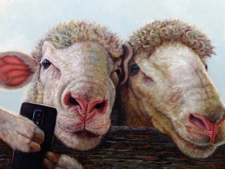 Selfie by Lucia Heffernan art print