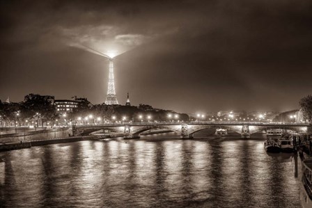 Paris Night by Vladimir Kostka art print