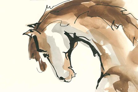 Horse Head II by Chris Paschke art print