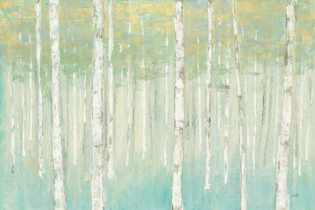 Birches at Sunrise by Julia Purinton art print