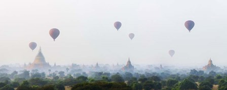 Sunrise at Bagan by Andy Mumford art print