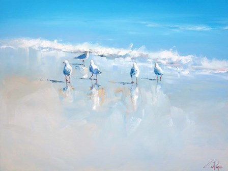 Sorrento Gulls by Craig Trewin Penny art print