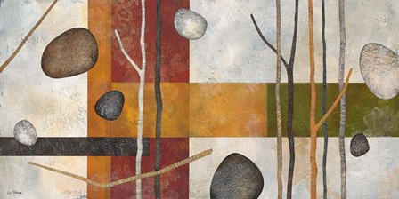 Sticks and Stones IX by Glenys Porter art print