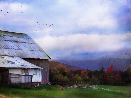 Vermont Afternoon by John Rivera art print