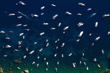 Boat Conference - Amalfi Coast by Verne Varona art print
