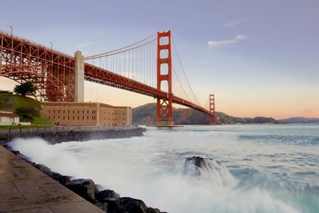 Golden Gate Bridge at Dawn by Alan Blaustein art print