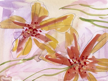 Aromatic Flowers I by Melissa Wang art print