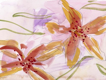 Aromatic Flowers II by Melissa Wang art print