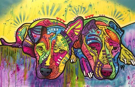 Dofka And Stella by Dean Russo art print