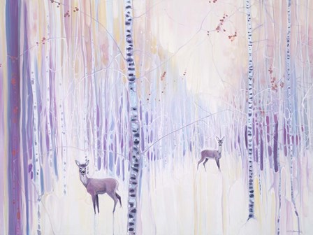 Spirits Of Winter by Gill Bustamante art print