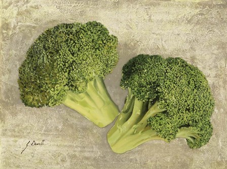 Broccoletti by Guido Borelli art print