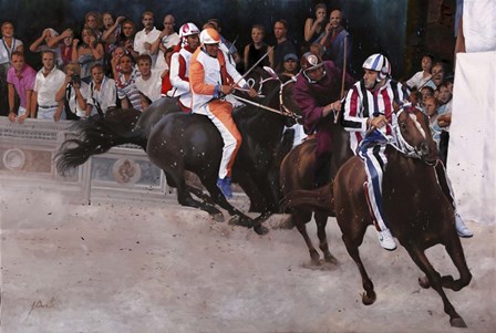 L'Istrice by Guido Borelli art print