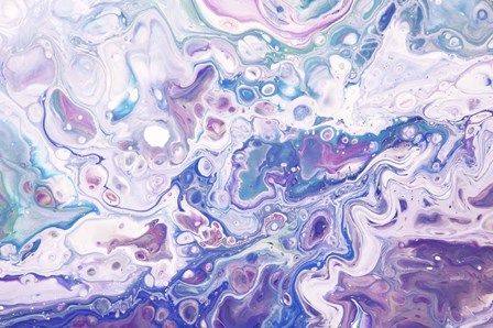 Fluid Acrylic Underwater Worlds 1 by Jenny Rainbow Fine Art art print