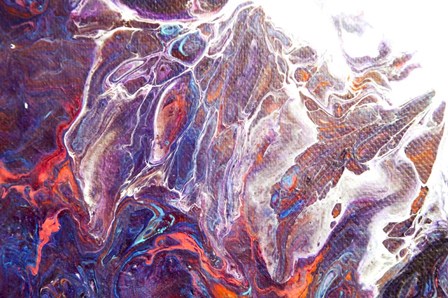 Fluid Acrylic Arabian Fairytales 5 by Jenny Rainbow Fine Art art print