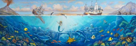 Guardians of Atlantis by John Zaccheo art print