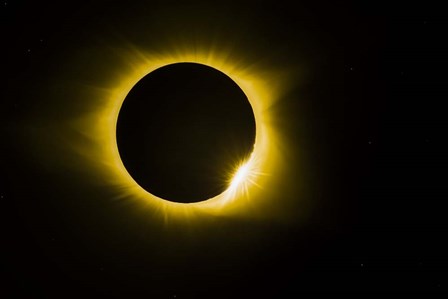 Diamond Ring Eclipse by Jonathan Ross art print
