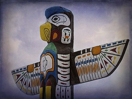 Top Of The Totem by Leslie Montgomery art print
