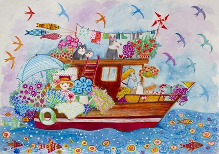 Trip by Oxana Zaika art print