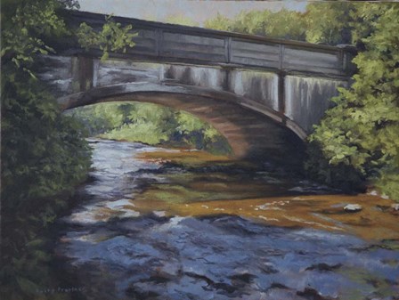 Ocqueoc Bridge by Rusty Frentner art print