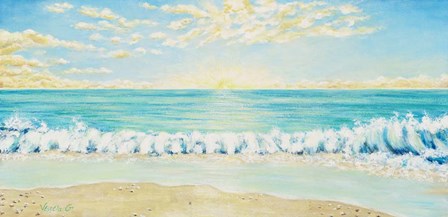 Sunrise Wave 2 by Vessela G. art print