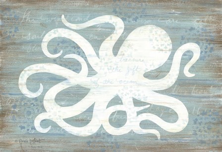 Ocean Octopus by Annie Lapoint art print