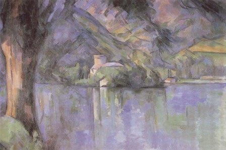 Le Lac Annecy by Paul Cezanne art print